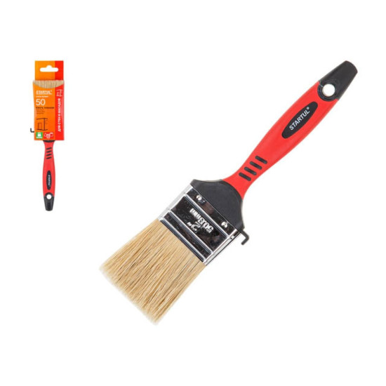 Кисть плоская 2"-50мм натур. щетина (стены, фасады) STARTUL PROFI Кисть плоская 2"-50мм натур. щетина (стены, фасады) STARTUL PROFI