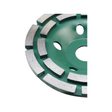 Алмазная чашка 125мм бетон двурядная ВОЛАТ