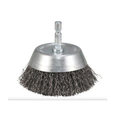 Щетка проволочная чашечная (d75 мм, толщ / пров 0,3 мм / в 1/4" HEX), MAKITA