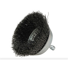 Щетка проволочная чашечная (d75 мм, толщ / пров 0,3 мм / в 1/4" HEX), MAKITA