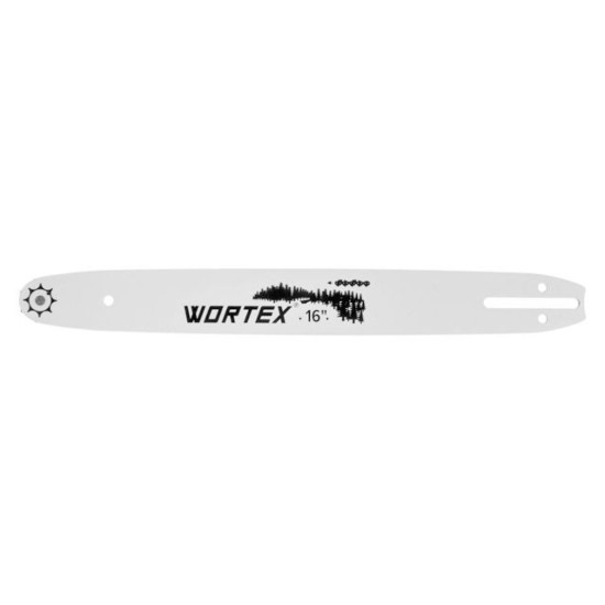 Шина 40 см (16") 3/8" LP 1.3 мм 7 зуб. WORTEX для EC 4020-1, ЕС 4024-1, ЕС 4024 SF Шина 40 см (16") 3/8" LP 1.3 мм 7 зуб. WORTEX для EC 4020-1, ЕС 4024-1, ЕС 4024 SF