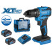 Аккум. дрель-шуруповерт BULL SR 1804 R-series Xcase XLTpro БЕСЩЕТ., Импульс., 18 В, 50 Н*м, 2х4 А*ч