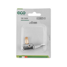 Наконечник для подкачки шин (резьба 8 мм, угловой, сталь) ECO