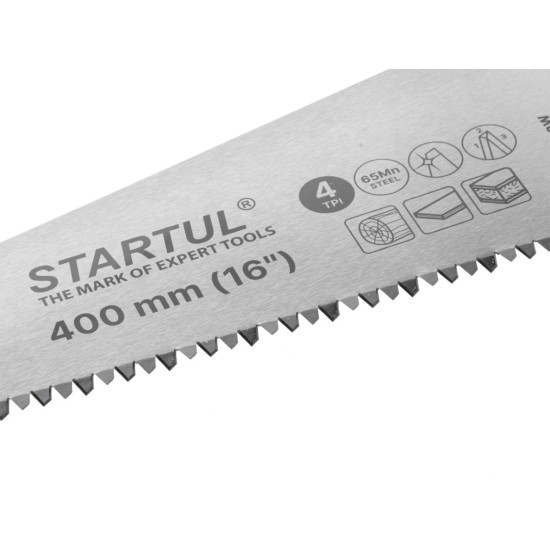 Ножовка по дер. 400мм 4 TPI STARTUL MASTER (ST4240-40) Ножовка по дер. 400мм 4 TPI STARTUL MASTER (ST4240-40)