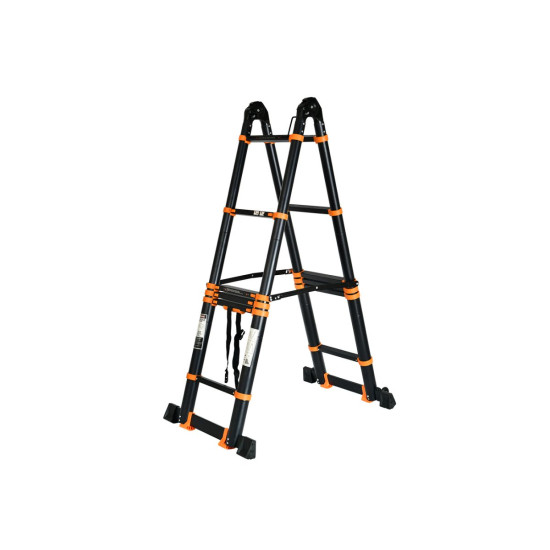 Лестница телескопическая 2-х секц. алюм. 330/660см, 2х8 ступ. 22,8кг BLACK LINE STARTUL (ST9932-066) Лестница телескопическая 2-х секц. алюм. 330/660см, 2х8 ступ. 22,8кг BLACK LINE STARTUL (ST9932-066)
