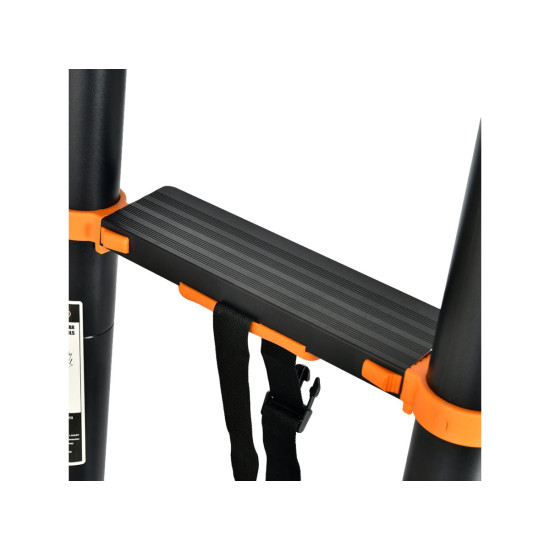 Лестница телескопическая 2-х секц. алюм. 330/660см, 2х8 ступ. 22,8кг BLACK LINE STARTUL (ST9932-066) Лестница телескопическая 2-х секц. алюм. 330/660см, 2х8 ступ. 22,8кг BLACK LINE STARTUL (ST9932-066)
