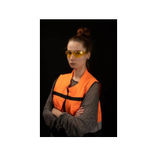 Очки открытые JETA SAFETY Eclipse янтарные