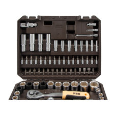 Набор головок и бит 94пр. 1/4",1/2" PRO STARTUL DAKAR (PRO-094DK)