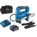 Аккум. шприц для смазки BULL CGG 6818 в кор. XLTpro SET 18 В, 690 атм., 255 г/мин, 1х4 А*ч, з/у 4 А Аккум. шприц для смазки BULL CGG 6818 в кор. XLTpro SET 18 В, 690 атм., 255 г/мин, 1х4 А*ч, з/у 4 А