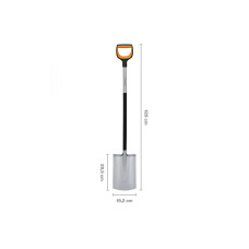 Лопата штыковая с закругленным лезвием Xact FISKARS