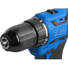 Аккум. дрель-шуруповерт BULL SR 1804 Xcase XLTpro БЕСЩЕТ., Импульс., 18 В, 45 Н*м, 2х2 А*ч, з/у 2 А