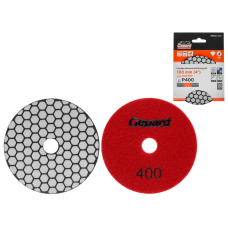 Алмазный гибкий шлифкруг "Черепашка" 100мм P400 сух. GEPARD (GP5023-400)