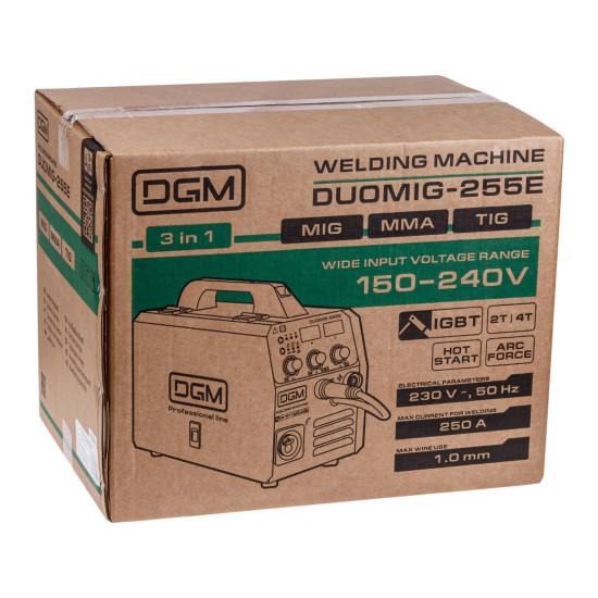 Полуавтомат сварочный DGM DUOMIG-255E Полуавтомат сварочный DGM DUOMIG-255E