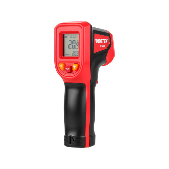 Инфракрасный термометр (пирометр) WORTEX IP 5060 -50°C...+600°C,регулировка чувствительности 0,1-1,0 Инфракрасный термометр (пирометр) WORTEX IP 5060 -50°C...+600°C,регулировка чувствительности 0,1-1,0