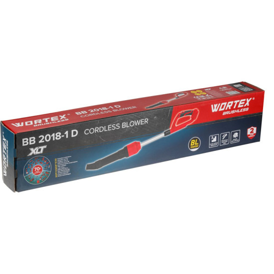 Аккум. воздуходувка WORTEX BB 2018-1 D ALL1 XLT SOLO 18В, БЕСЩЁТ., 162-450 м.куб/ч, 72-190 км/ч Аккум. воздуходувка WORTEX BB 2018-1 D ALL1 XLT SOLO 18В, БЕСЩЁТ., 162-450 м.куб/ч, 72-190 км/ч
