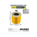 Фильтр моторный HEPA для пылесосов Karcher серии WD 1,2,3 MV 1,2,3 SE 4001,4002 NT20/1, 30/1