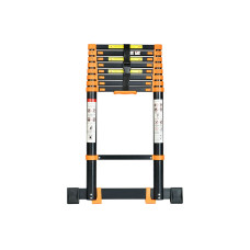 Лестница телескопическая 1-секц. алюм. 590см, 15 ступ. 17,0кг BLACK LINE STARTUL (ST9931-059)