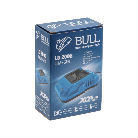 Зарядное устройство BULL LD 2006 1 слот, 2 А XLTpro Зарядное устройство BULL LD 2006 1 слот, 2 А XLTpro