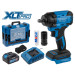 Аккум. ударный гайковерт BULL SC 1804 Xcase XLTpro БЕСЩЕТ., 18 В, 400 Н*м, 1/2", 1х4 А*ч, з/у 4 А