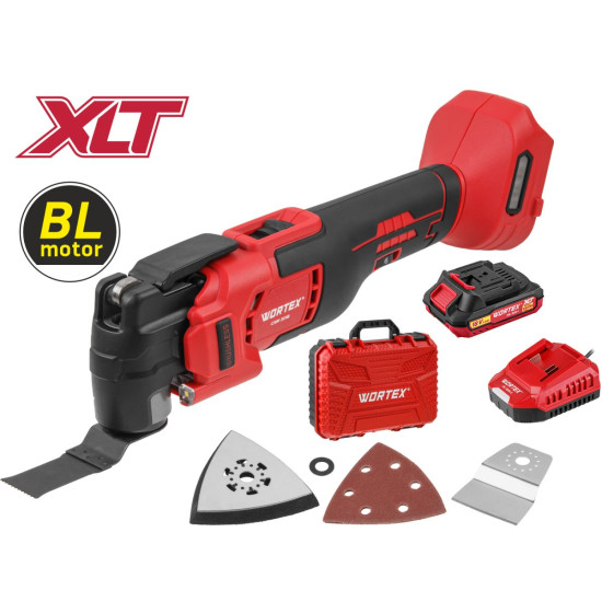 Аккум. многофункциональный инструмент (реноватор) WORTEX CSM 3018 в кор. ALL1 XLT + аксесс. SET Аккум. многофункциональный инструмент (реноватор) WORTEX CSM 3018 в кор. ALL1 XLT + аксесс. SET