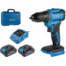 Аккум. дрель-шуруповерт BULL SR 1804 R-series в чем. XLTpro БЕСЩЕТ., Импульс., 18 В, 50 Н*м, 2х2 А*ч Аккум. дрель-шуруповерт BULL SR 1804 R-series в чем. XLTpro БЕСЩЕТ., Импульс., 18 В, 50 Н*м, 2х2 А*ч