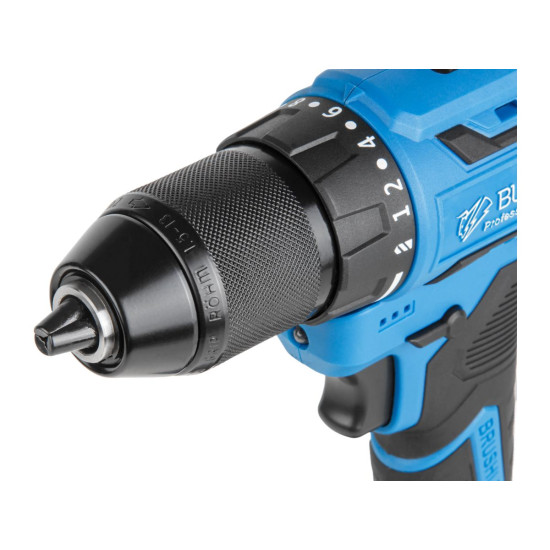 Аккум. дрель-шуруповерт BULL SR 1804 R-series в чем. XLTpro БЕСЩЕТ., Импульс., 18 В, 50 Н*м, 2х2 А*ч Аккум. дрель-шуруповерт BULL SR 1804 R-series в чем. XLTpro БЕСЩЕТ., Импульс., 18 В, 50 Н*м, 2х2 А*ч
