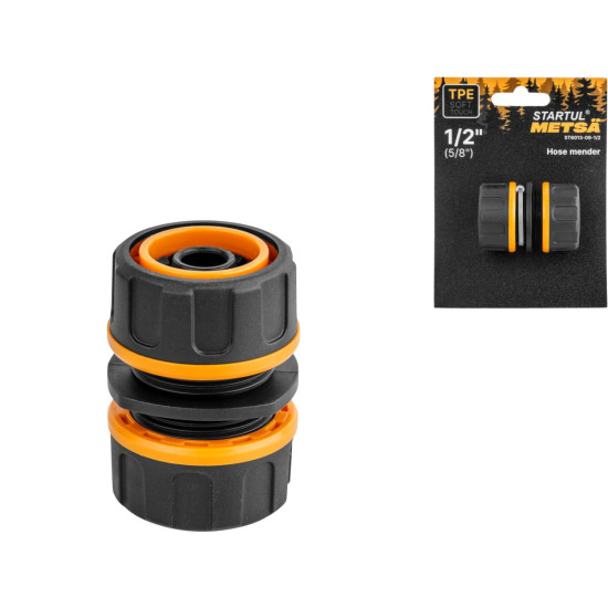Муфта соед. для шлангов 1/2"(5/8") STARTUL METSA (ST6013-09-1/2) Муфта соед. для шлангов 1/2"(5/8") STARTUL METSA (ST6013-09-1/2)