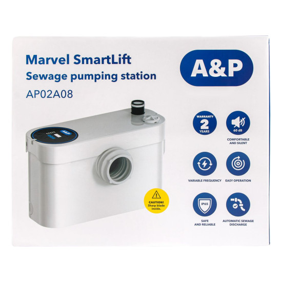Канализационная насосная установка Marvel SmartLift, A&P Канализационная насосная установка Marvel SmartLift, A&P