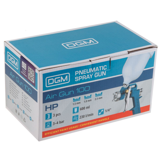 Краскораспылитель DGM Air Gun 100 Краскораспылитель DGM Air Gun 100