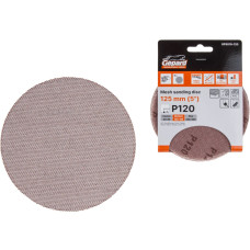 Шлифлист 125мм круг Р120 сетка, самосцепл. 5шт. GEPARD (GP5019-120)