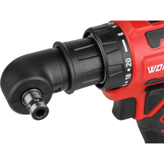 Аккум. дрель-шуруповерт WORTEX BD 2025 LiSET в чем. ALL1 XLT БЕСЩЕТ, 18 В, 55 Н*м, 2х2 А*ч + 2 насад Аккум. дрель-шуруповерт WORTEX BD 2025 LiSET в чем. ALL1 XLT БЕСЩЕТ, 18 В, 55 Н*м, 2х2 А*ч + 2 насад