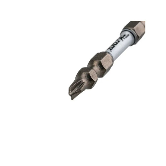 Бита для шуруповерта PZ/FL1 x PZ/FL2х65 мм (2 шт/уп) KRANZ Бита для шуруповерта PZ/FL1 x PZ/FL2х65 мм (2 шт/уп) KRANZ