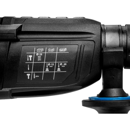 Перфоратор BULL BH 2802 в чем. Xcase 850 Вт, 3.2 Дж, 28 мм, 4 реж. + 2 зубила, 3 сверла, БЗП Перфоратор BULL BH 2802 в чем. Xcase 850 Вт, 3.2 Дж, 28 мм, 4 реж. + 2 зубила, 3 сверла, БЗП