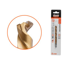 Сверло по металлу шестигр. 7.5х69х109 мм HSS-G TIN GEPARD