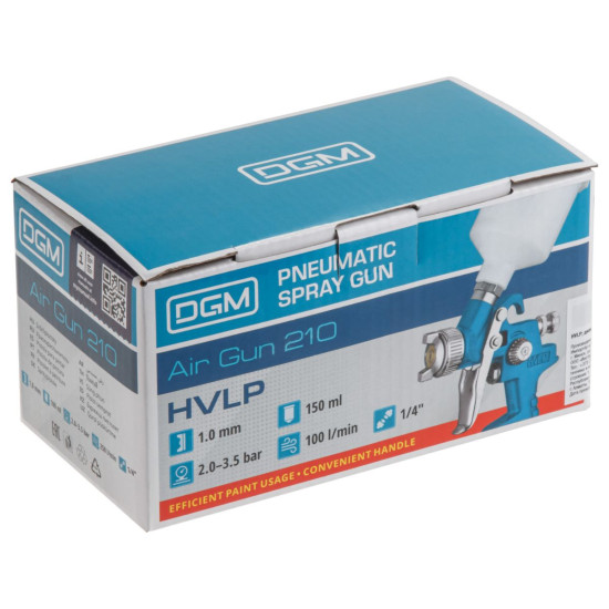 Краскораспылитель DGM Air Gun 210 Краскораспылитель DGM Air Gun 210