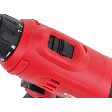 Дрель-шуруповерт WORTEX LX DR 1025 D в кор. 400 Вт, 30 Нм, 2 скор., БЗП 0.8-10 мм, 4 м шнур
