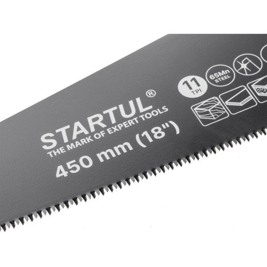 Ножовка по дер. 450мм 11 TPI STARTUL PROFI (ST4250-45) Ножовка по дер. 450мм 11 TPI STARTUL PROFI (ST4250-45)