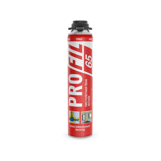 Пена монтажная пистолетная "Soudal" Profil Gun 65 820 мл Пена монтажная пистолетная "Soudal" Profil Gun 65 820 мл