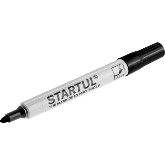 Маркер промышл. перманентный фетровый черный STARTUL PROFI (ST4340-01) Маркер промышл. перманентный фетровый черный STARTUL PROFI (ST4340-01)