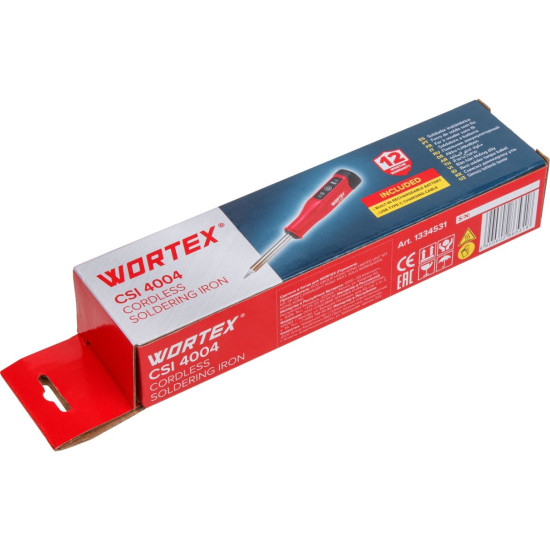 Аккум. паяльник WORTEX CSI 4004 в кор. 4B, 440 C Аккум. паяльник WORTEX CSI 4004 в кор. 4B, 440 C
