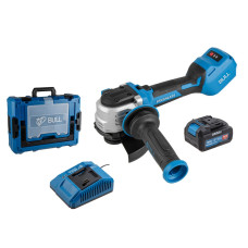 Аккум. углошлифмашина BULL CSG 1812-1 SR Xcase XLTpro 1x4 Ач БЕСЩЕТ, 125 мм, рег. об., 10 000 об/мин