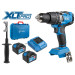 Аккум. дрель-шуруповерт BULL SR 1805 в чем. XLTpro, 2х6 А*ч, БЕСЩЕТ., 18 В, 120 Н*м, БЗП(мет.) 13 мм
