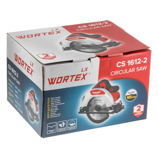 Циркулярная пила WORTEX LX CS 1612-2 в кор. 1200 Вт, 160х20х24Т Циркулярная пила WORTEX LX CS 1612-2 в кор. 1200 Вт, 160х20х24Т