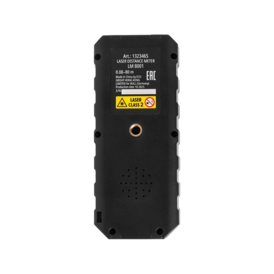 Дальномер лазерный BULL LM 8001 в кор. Проекция креста (зеленый), 0,08 – 80 м, +- 2 мм Дальномер лазерный BULL LM 8001 в кор. Проекция креста (зеленый), 0,08 – 80 м, +- 2 мм