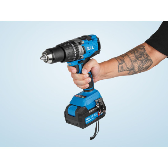 Аккум. дрель-шуруповерт BULL SR 1805 в кор. XLTpro SOLO БЕСЩЕТ., 18 В, 120 Н*м, БЗП(мет.) 13 мм Аккум. дрель-шуруповерт BULL SR 1805 в кор. XLTpro SOLO БЕСЩЕТ., 18 В, 120 Н*м, БЗП(мет.) 13 мм