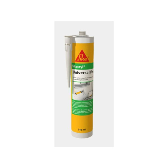 Герметик акриловый Sikacryl Universal Pro, Белый, 310 мл Герметик акриловый Sikacryl Universal Pro, Белый, 310 мл