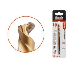 Сверло по металлу шестигр. 5.5х57х112 мм HSS-G TIN GEPARD