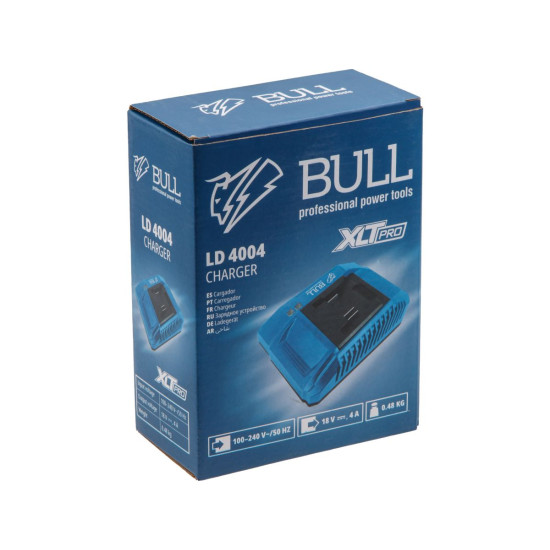 Зарядное устройство BULL LD 4004 1 слот, 4 А XLTpro Зарядное устройство BULL LD 4004 1 слот, 4 А XLTpro