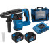Аккум. перфоратор BULL CBH 1826 Xcase, XLTpro, БЕСЩЕТ., 18 В, 2.6 Дж, 26 мм, 2x6 А*ч, з/у