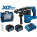 Аккум. перфоратор BULL CBH 1826 Xcase, XLTpro, БЕСЩЕТ., 18 В, 2.6 Дж, 26 мм, 2x6 А*ч, з/у